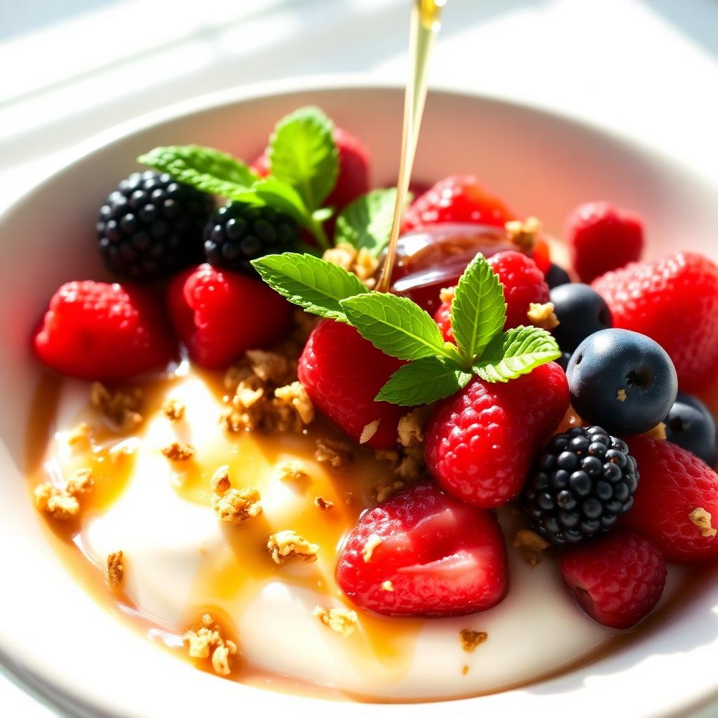 Yogurt Cheesecake Bowl
